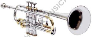 Trumpet Nickle + Brass Professional Instrument Bb Pitch Free Hard Case &amp;amp; Mouthpiece