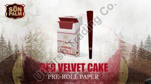 Red Velvet Pre Rolled Paper Cone