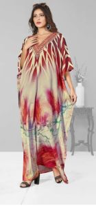 AGCJK403 Long Digital Printed Kaftan Kurti