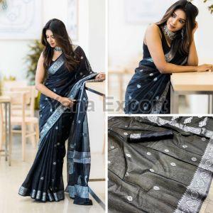 Black Lillian Saree