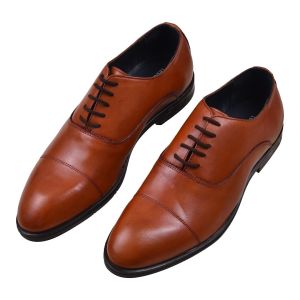 Mens Brown Artificial Non Leather Formal Shoes