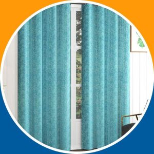 7 Feet Plain Curtains