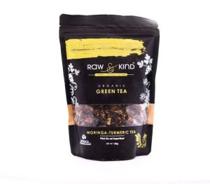 Raw & Kind Organic Moringa Turmeric Green Tea