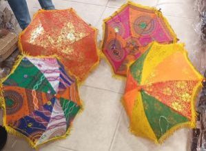 Rajasthani Embroidery Umbrella