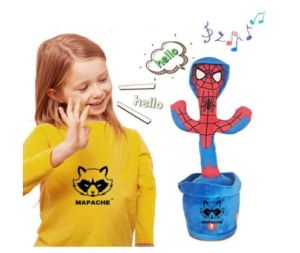 Mapache Spiderman Toy Dancing Cactus