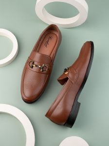 CS-02 Mens Brown Leather Loafers