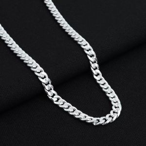 Silver Grace of Glory Chain for Men