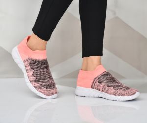 1079 Ladies Pink Sports Shoes