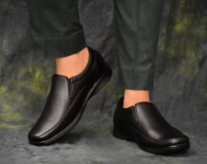 7010 Mens Black Formal Shoes