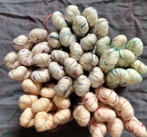 handspun muslin yarn (color combed)