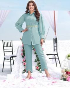 Ladies Georgette Co Ord Set