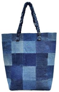 SEI-B-1769 Blue Denim Handmade Bag