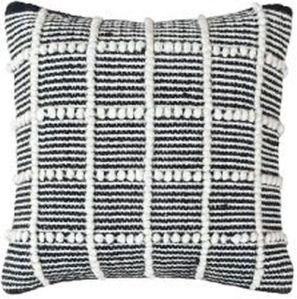 SEI-CU-1293 Black & White Hand Woven Cushion