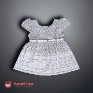 Baby Embroidered Cotton Frock