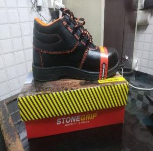 Black Industrial Safety Shoes