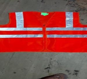 Red Reflective Safety Jacket