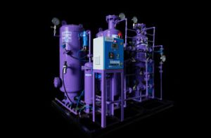 pressure swing absorption oxygen gas plant