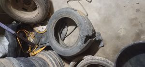 rubber tyres scrap
