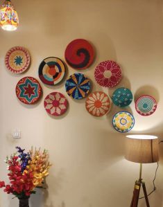 Handwoven wall decor by Artisans