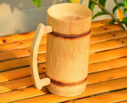 Bamboo coffee mug