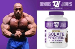 Dennis James Isolate Whey Protein- 5 Lbs 84 Servings