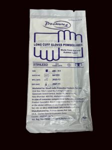 Elbow length Primus Latex Surgical Powder free Sterile Gloves
