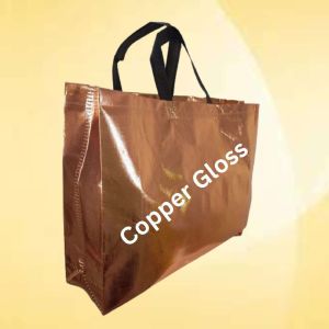 Copper Gloss BOPP Box Bag
