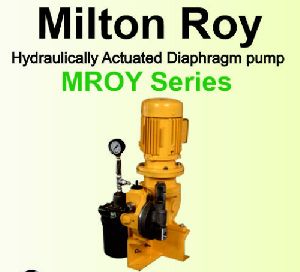 Miltan Roy Hydraulically Actuated Diaphragm pump