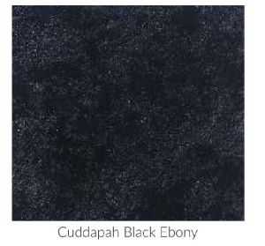 Cuddapah Black Ebony Limestone Tile