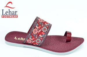 Ladies Embroidered Flat Slippers