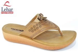 Ladies PU Daily Wear Slippers