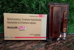 Methylcobalamin,1500mcg Vitamin B6 Niacinamide   Methifill -Plus Injection