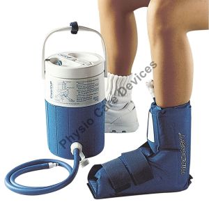 Air cast Cryo/Cuff Cold Therapy with three attachments