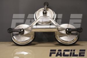 Aluminum Body Facile Triple Suction Cup