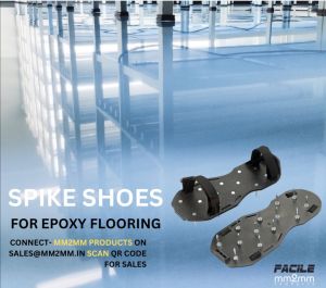 Facile 800gm Spike Shoes For Epoxy, Size : 8inch