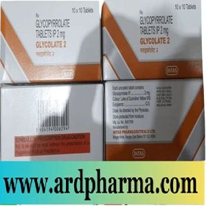 Glycopyrrolate 2mg Tablets