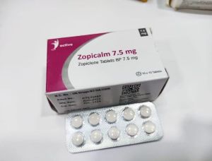 Zopiclone Zopicalm 7.5 mg Tablets, Prescription, Treatment: Anti Depressant
