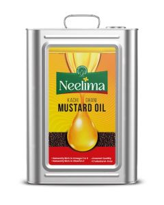 15L Neelima Kachi Ghani Mustard Oil