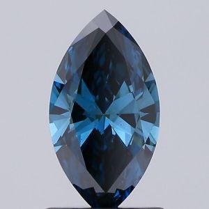 MARQUISE 1.04ct FANCY DEEP BLUE VS2 IGI 576355420 Lab Grown Diamond EC6055