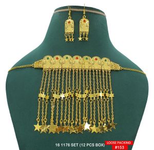 Brass Designer Necklace Set