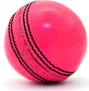 Pink Leather Cricket Balls