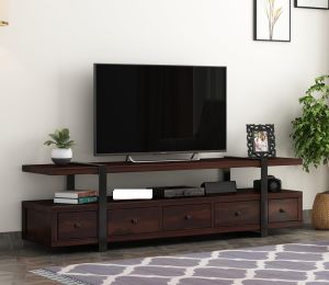 Sheesham Wood Designer TV Cabinet