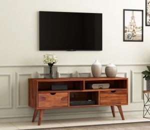 Sheesham Wood Fancy TV Cabinet