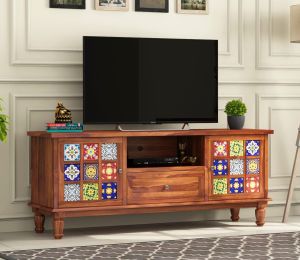 Sheesham Wood Stylish TV Cabinet