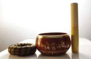 Golden Brass Hand Hammered Chakra Healing Singing Bowl