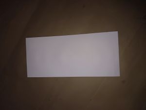 Plain White Paper Envelope