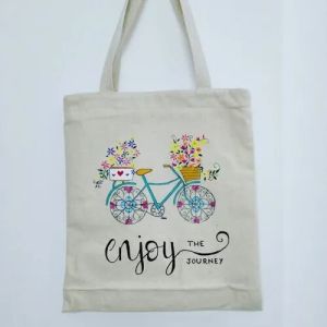 Hand Painted Tote Bag