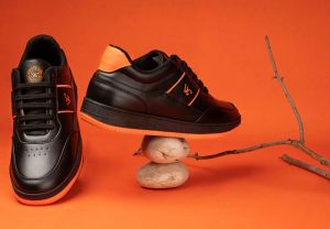Fox Coral Black Sneaker Shoes