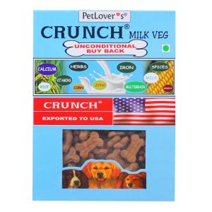 PetLovers Crunch Dog Biscuit Milk Veg