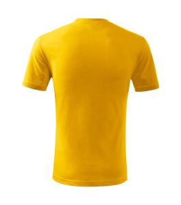 Mens Dark Yellow Round Neck T-Shirts